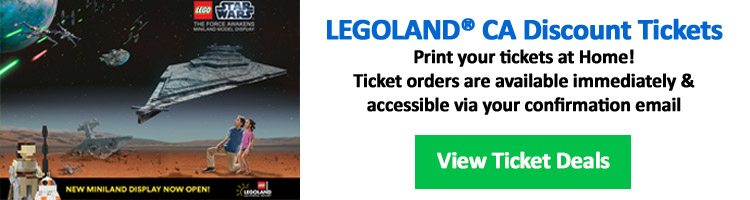 LEGOLAND CA Deals Tickets Star Wars